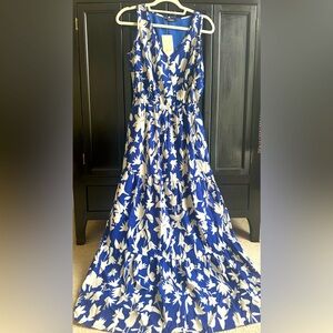NWT Royal blue maxi dress